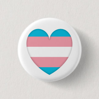 Blech Flagge Transsexueller Herz - Love i Love Button