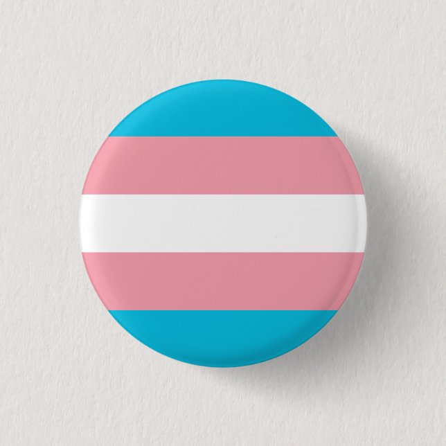 Blech Flagge Transsexueller - Love i Love Button (Vorderseite)