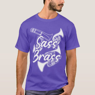 Blechblasinstrumente French Hornrumpet retro T-Shirt