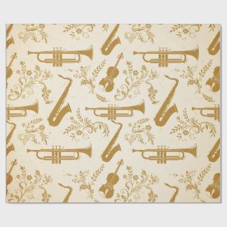 Blechblasinstrumente Geschenkpapier