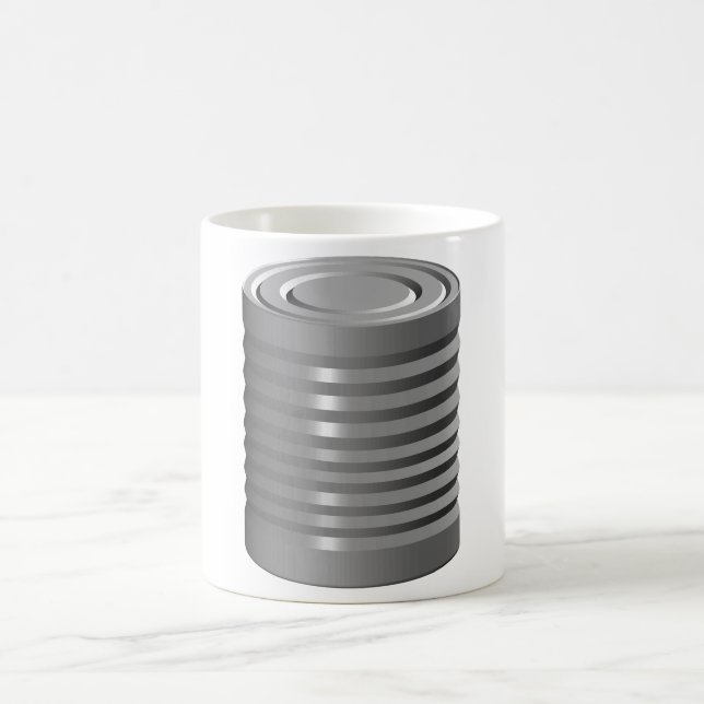 Blechdose-Tasse Kaffeetasse (Mittel)