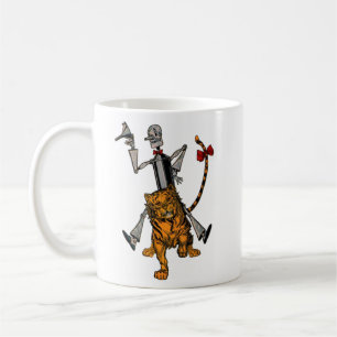 Blechmann und Feiger Löwe Kaffeetasse