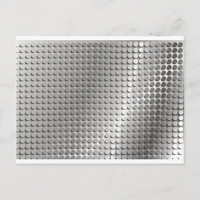 Blechmetall Postkarte (Vorderseite)