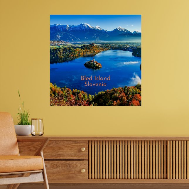 Bled Island, Slowenien Poster (Wohnzimmer 2)