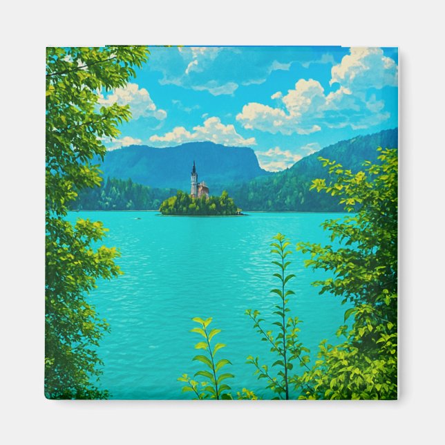 Bled Lake Magnet (Vorne)