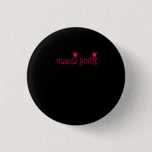 Bled Queen Reverse Pink Paparazzi Live Mirror Button