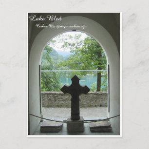 Bled-See, Slovenien Postcard Postkarte