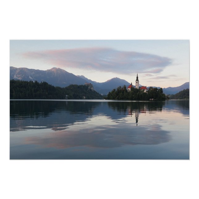 Bled Slovenien Poster (Vorderseite)