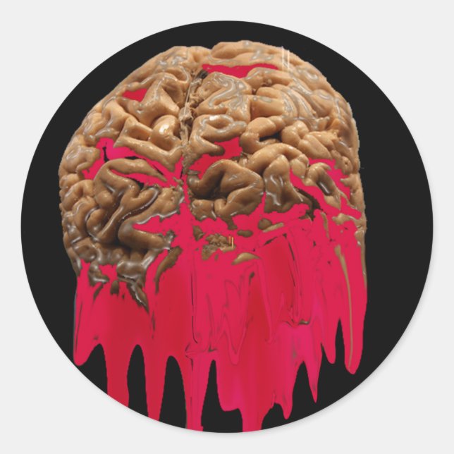 Bleeding Brain sticker (Devant)