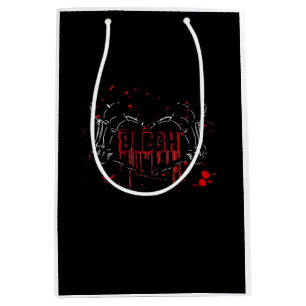 Blegh Breakdown, Skeleton Heart Hands, Emo Band, S Mittlere Geschenktüte