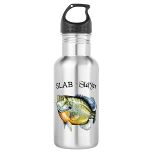 Blegill Sunfish Slave Edelstahlflasche