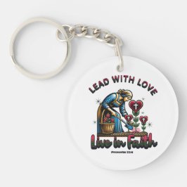 Blei mit Liebe, Leben im Glauben - Sprichwörter 22 Schlüsselanhänger