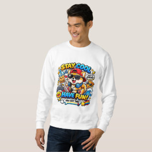 Bleib cool Corgi Sweatshirt