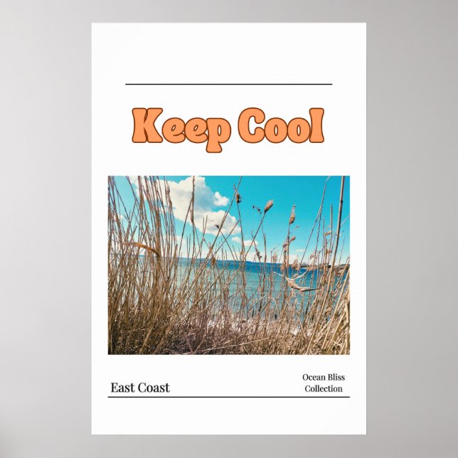 Bleib cool poster (Vorne)