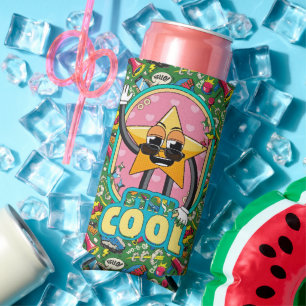 Bleib cool Retro-Pop-Art-Dosenkühler Selters Dosenkühler
