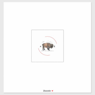 Bleib dran! aufkleber