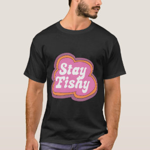 Bleib Fischig (Lila auf Lila) T-Shirt