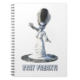 Bleib freakig! Braut von Frankenstein Notizblock