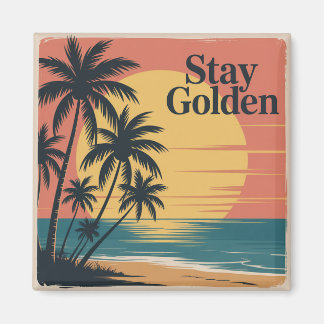 Bleib Golden Magnet
