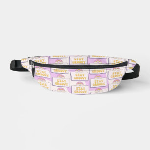 Bleib groovy bauchtasche