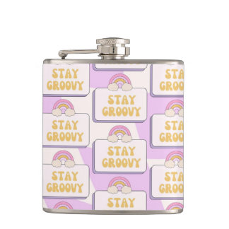 Bleib groovy flachmann