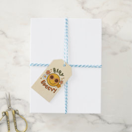 Bleib groovy Geschenkanhänger