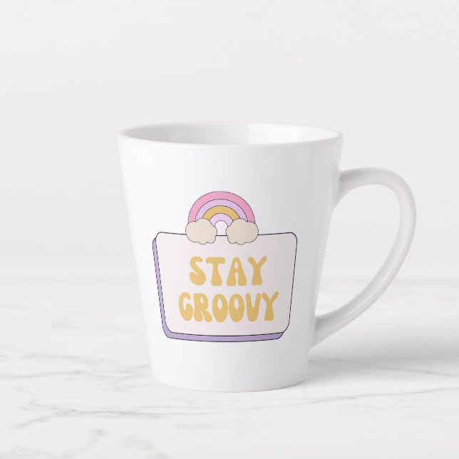 Bleib groovy milchtasse (Rechts)