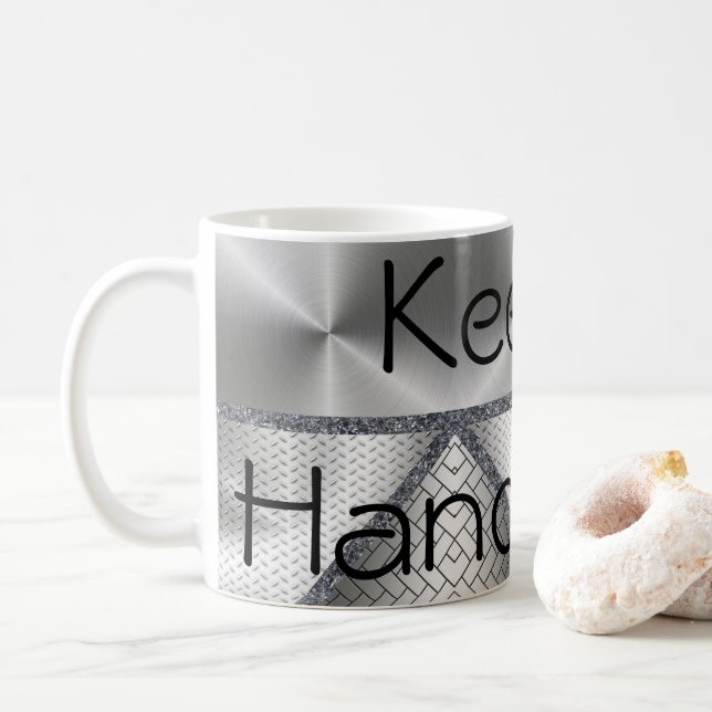Bleib hübsch Tasse (Mit Donut)