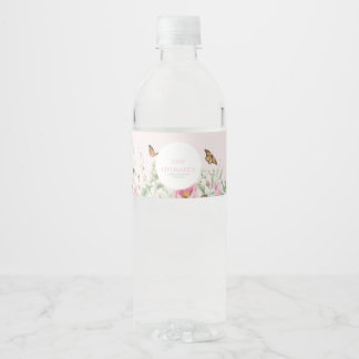 Bleib Hydratisiert Pfingstrose Florale Hochzeits-W