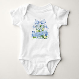 Bleib hydriert Sommer PNG Gurkenwasser-Design Baby Strampler