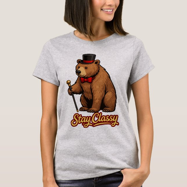 Bleib Klasse T-Shirt (Vorderseite)