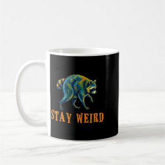 Bleib komisch lustiger Jimothy Seattle Waschbär Kaffeetasse