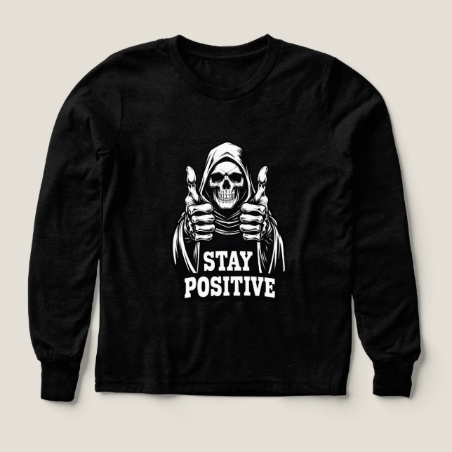Bleib positiv (Design Vorderseite)