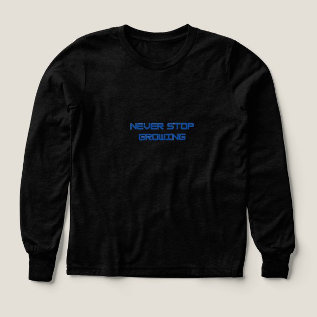 Bleib Positiv Grafik T-Shirt (Design Vorderseite)