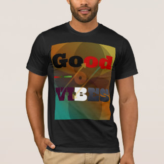 Bleib Positiv Motivations-Typografie Herren-T-Shir T-Shirt
