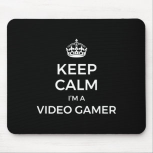 Bleib ruhig, ich bin ein Videospieler 1 Mousepad