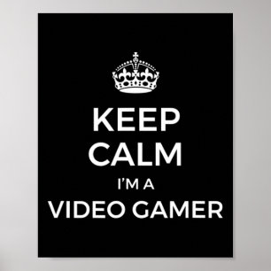 Bleib ruhig, ich bin ein Videospieler  Poster