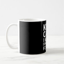 Bleib ruhig, ich habe eine Tabelle dafür Kaffeetasse