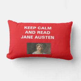 Bleib ruhig, Lies Jane Austen Schlüsselanhänger Lendenkissen