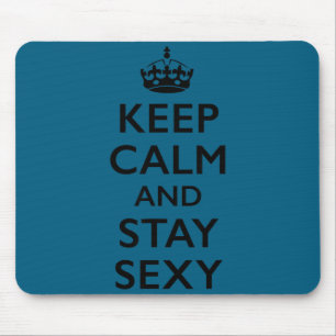 Bleib ruhig und bleib mousepad