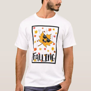 Bleib ruhig und falle um T-Shirt