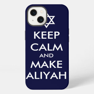 Bleib ruhig und mach Aliyah iPhone Hülle