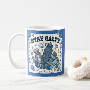 Bleib Salzige Dysautonomie/POTS Personalisierte Ta Kaffeetasse