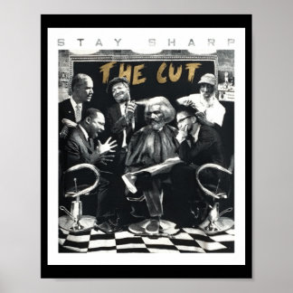 Bleib scharf The Cut African Pride Poster