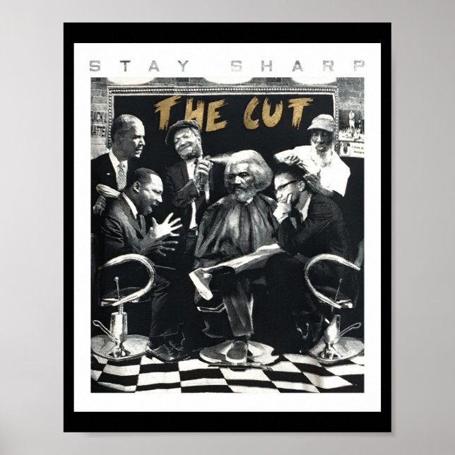 Bleib scharf The Cut African Pride Poster (Vorne)