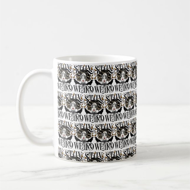 Bleib seltsam kaffeetasse (Links)