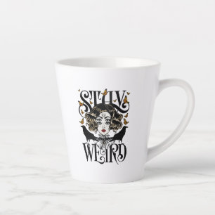 Bleib seltsam milchtasse