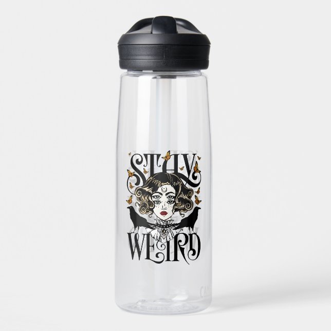 Bleib seltsam trinkflasche (Vorne)