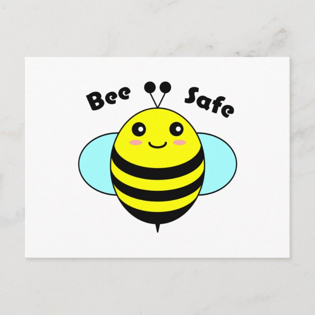 Bleib Sicher 3 Postkarte (Vorderseite)