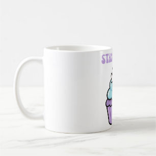 Bleib spooky süßer Geist-Cupcake Halloween Kaffeetasse